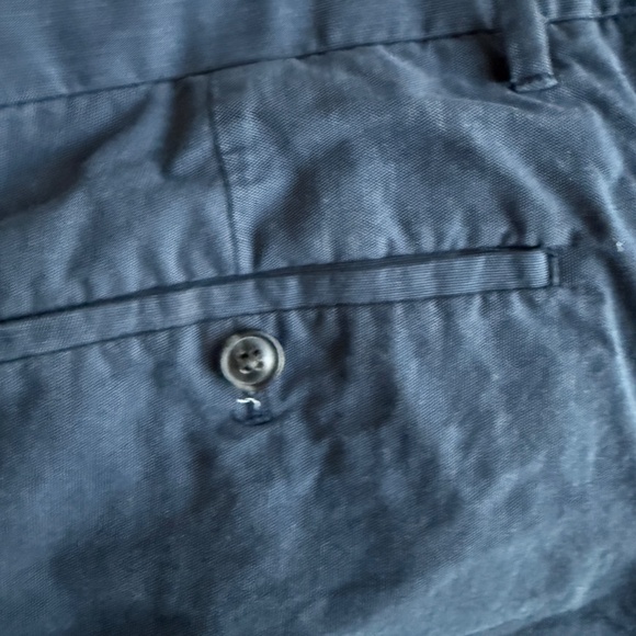 GAP Blue Slim Fit Tailored Khakis Chino Straight Pants Mens SIZE 32X32 - Picture 5 of 7